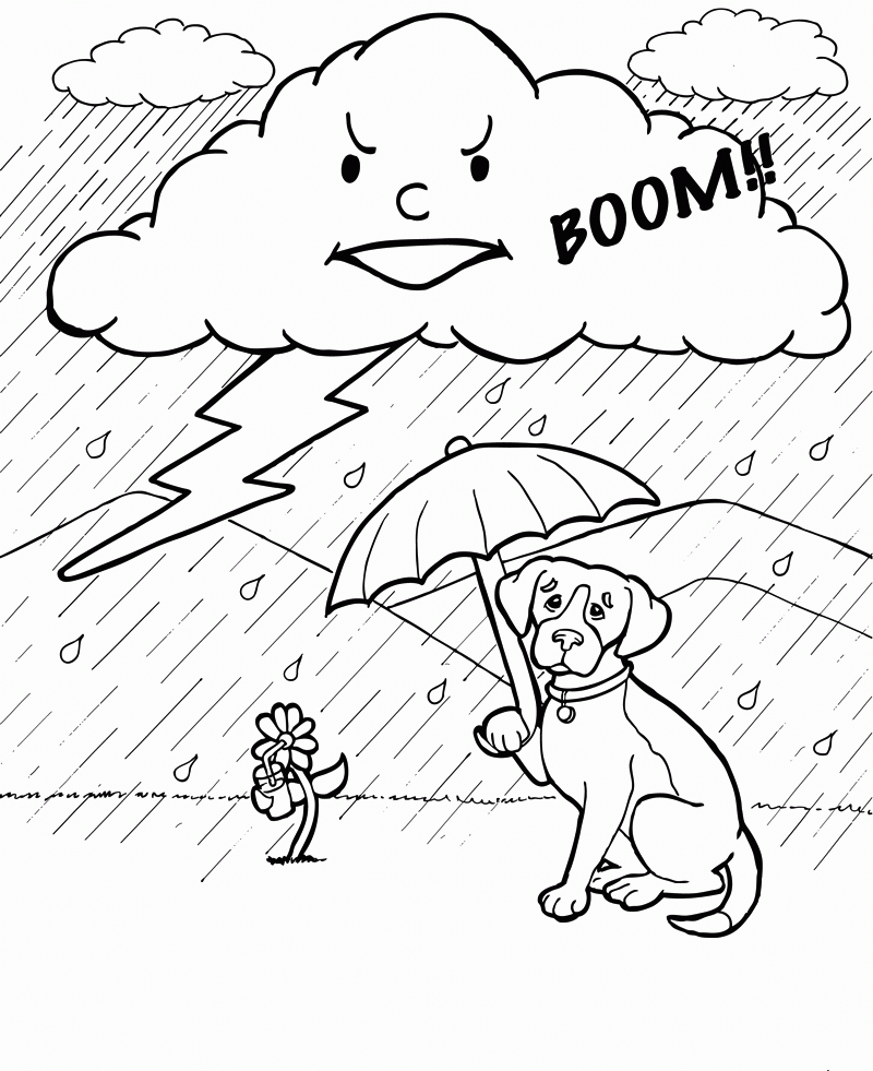 Weather Coloring Pages Best Coloring Pages For Kids
