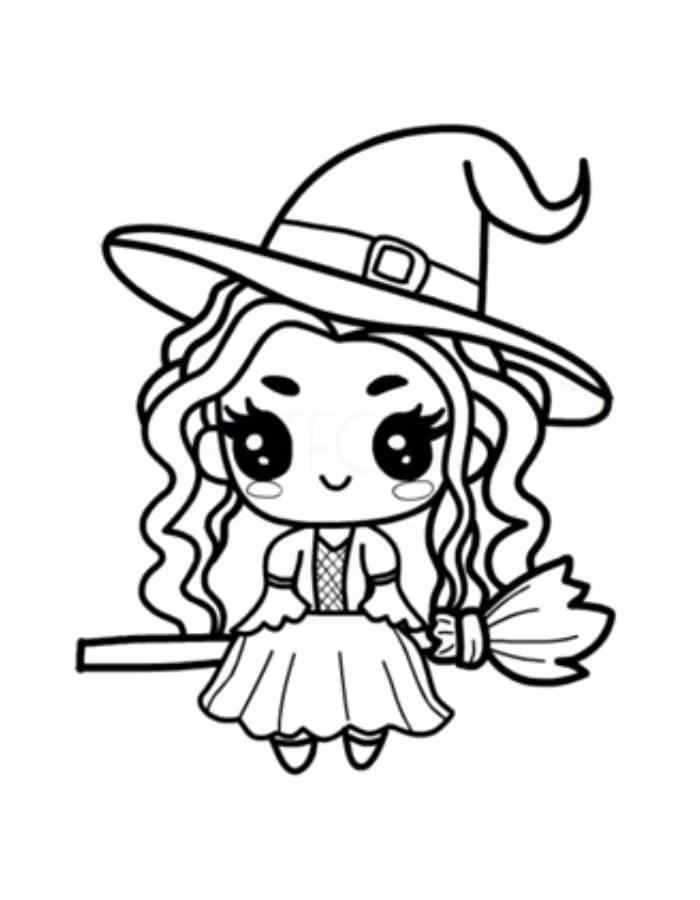 Wicked Coloring Pages Free Printable PDF 