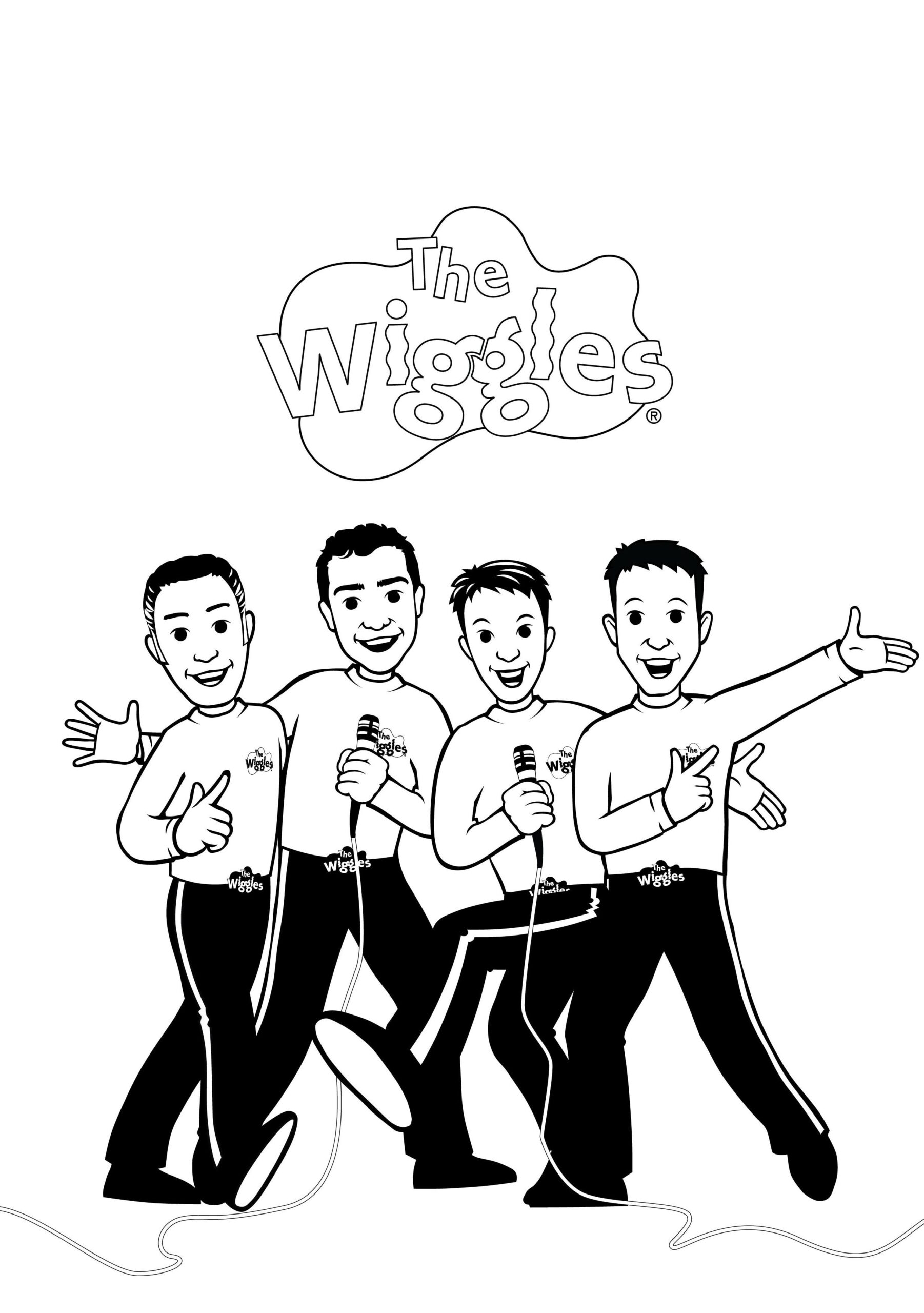 Wiggles Colouring Pages At GetColorings Free Printable Colorings 