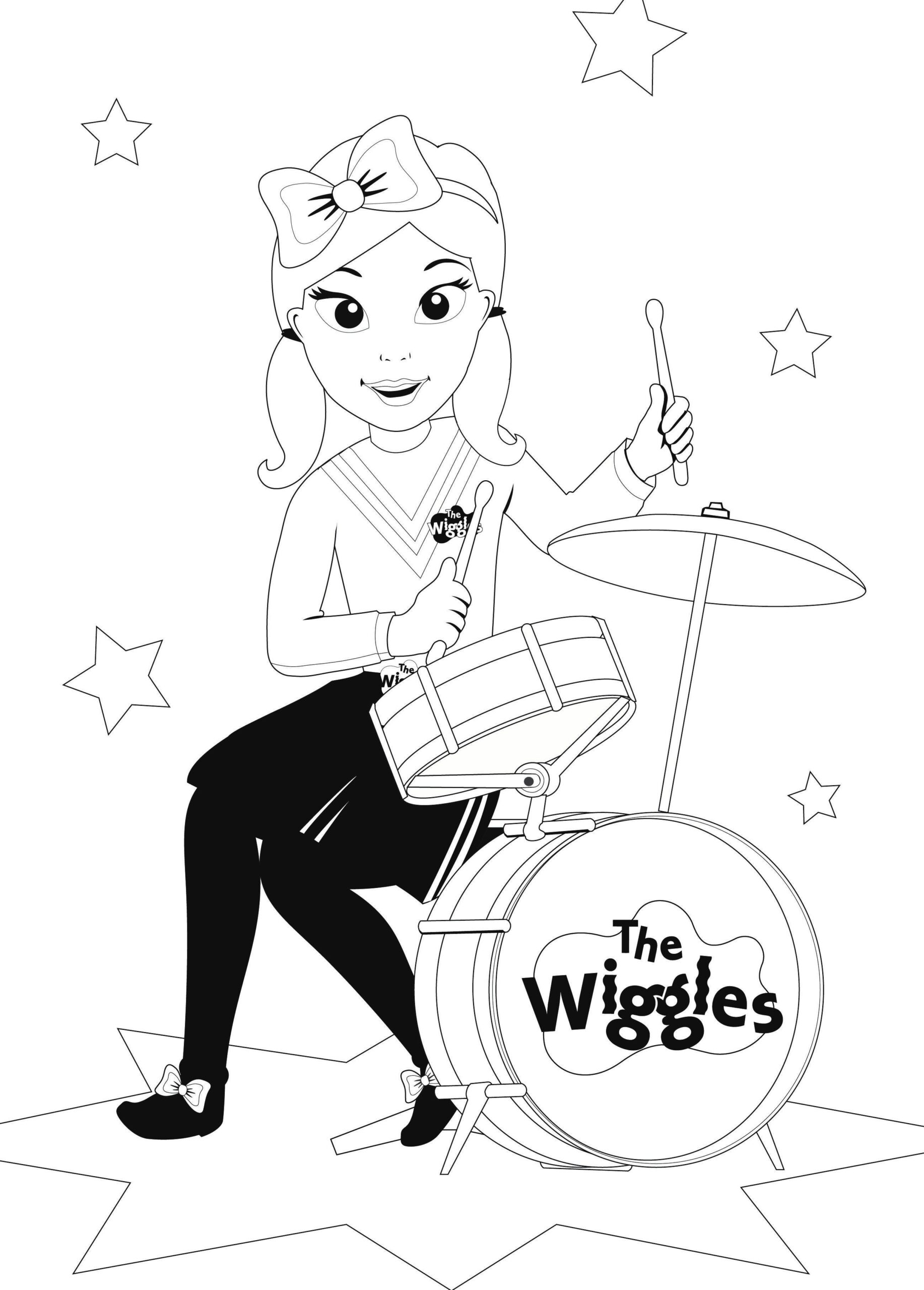 Wiggles Colouring Pages At GetColorings Free Printable Colorings 