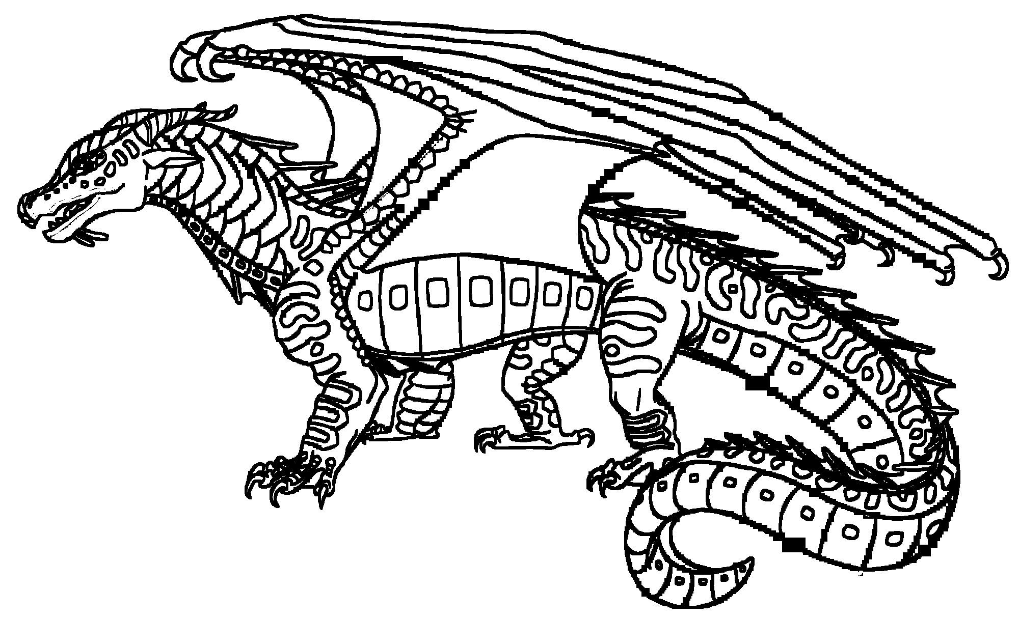 Wings Of Fire Coloring Pages At GetColorings Free Printable 