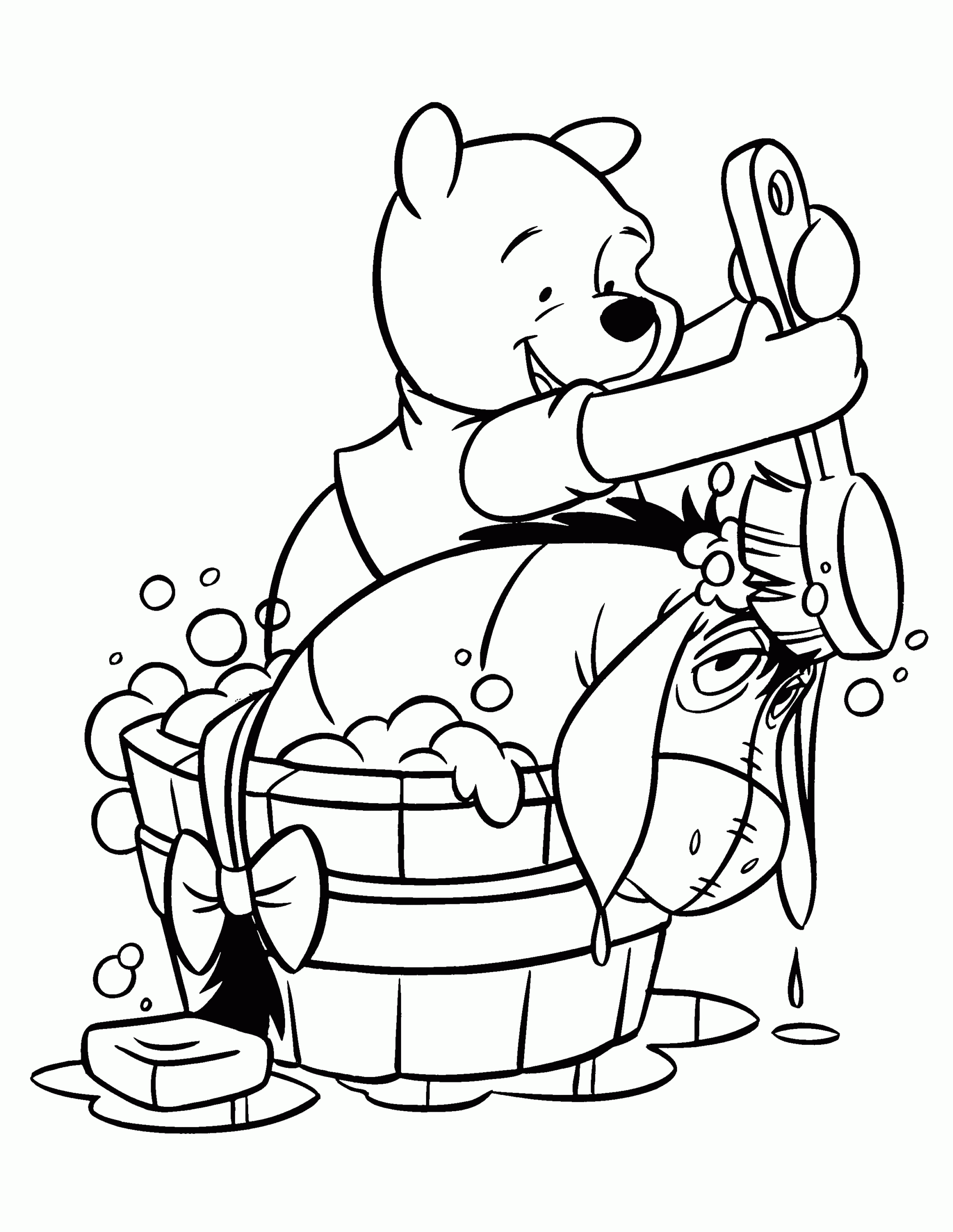 Winnie The Pooh Coloring Pages