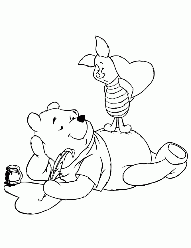 Winnie The Pooh Coloring Pages Online Coloring Home