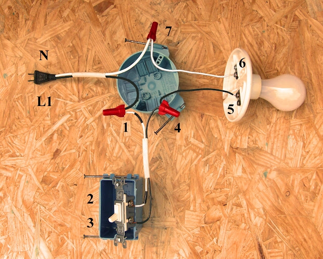 Wire Single Pole Light Switch