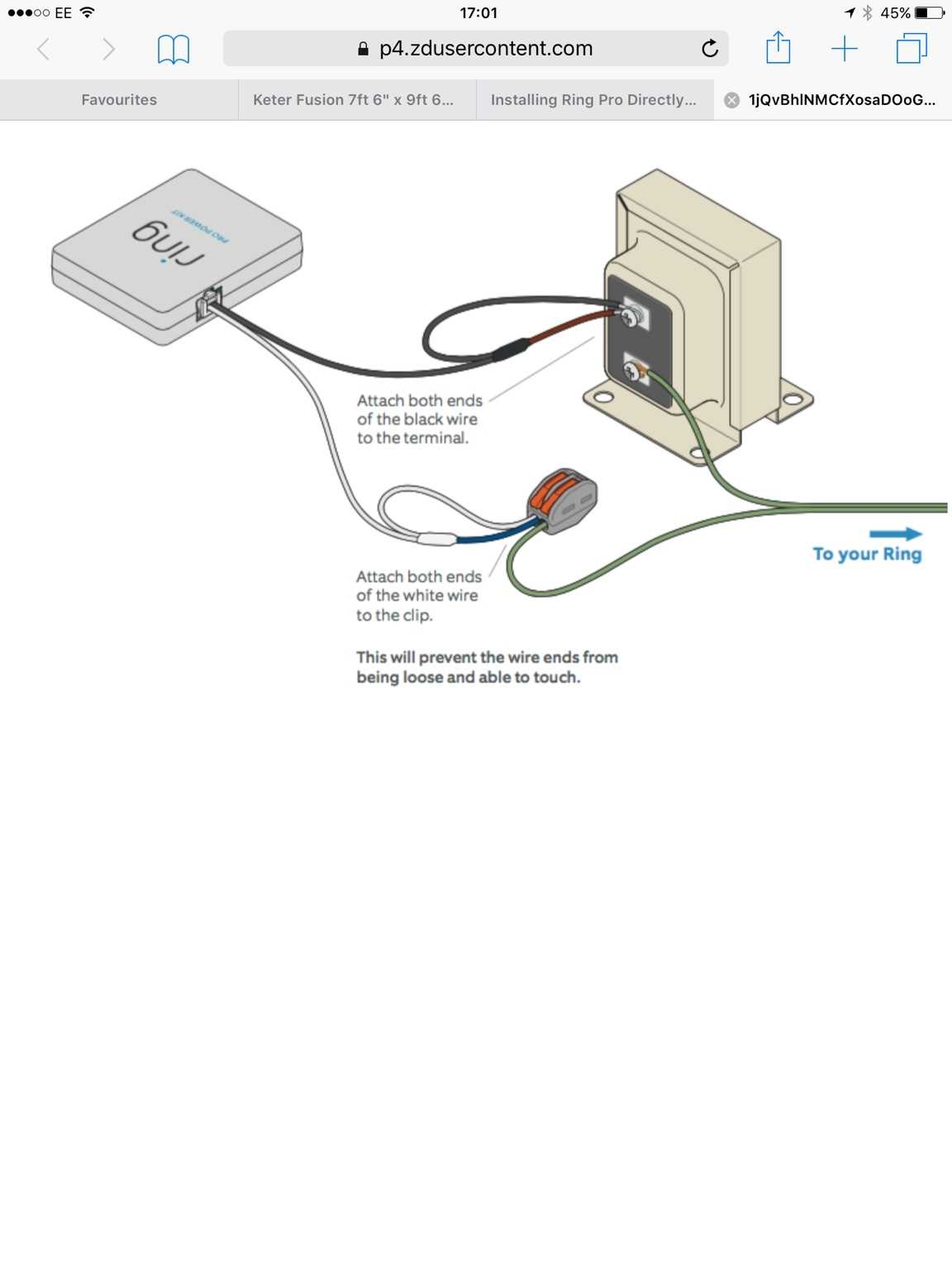 Wiring Diagram For Ring Doorbell Pro