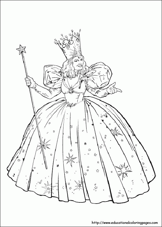 Wizard Of Oz Coloring Pages Free Coloring Home
