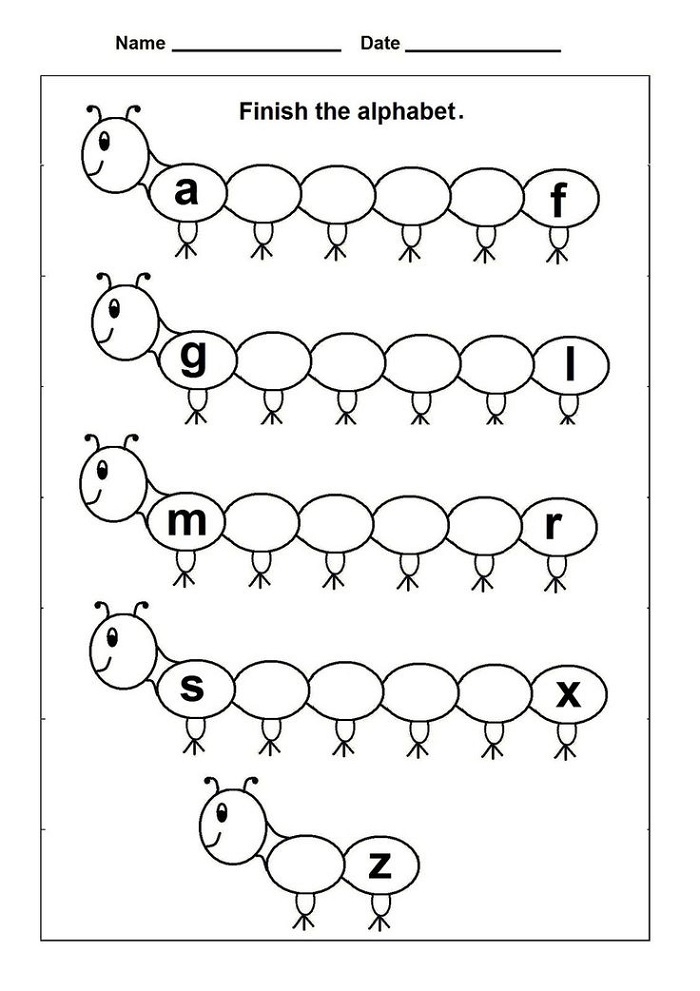 Worksheet For Nursery Class Language Worksheets
