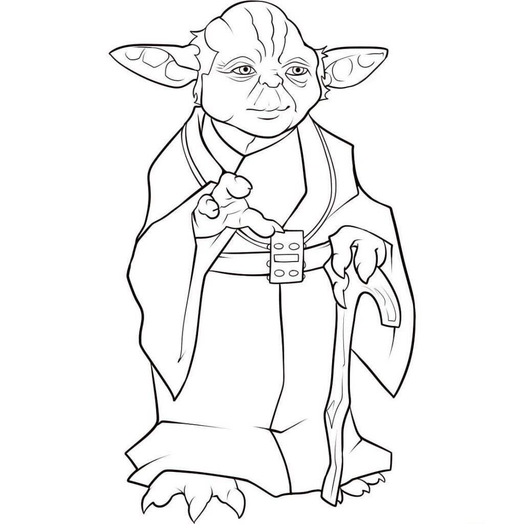 Yoda Coloring Pages Best Coloring Pages For Kids