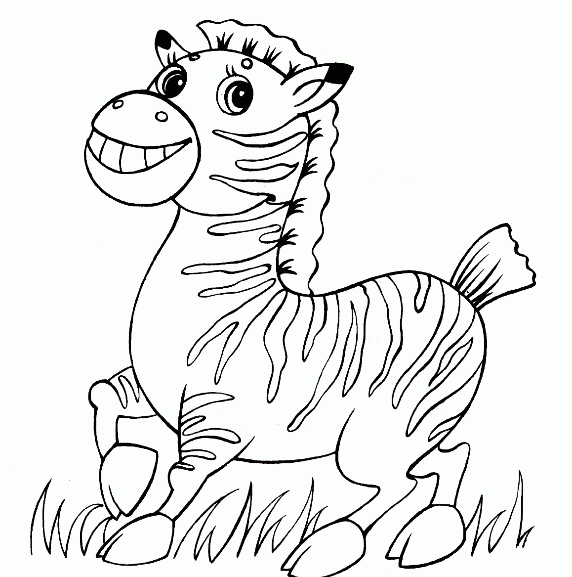 Zebra Coloring Pages Free Printable Coloring Pages For Kids