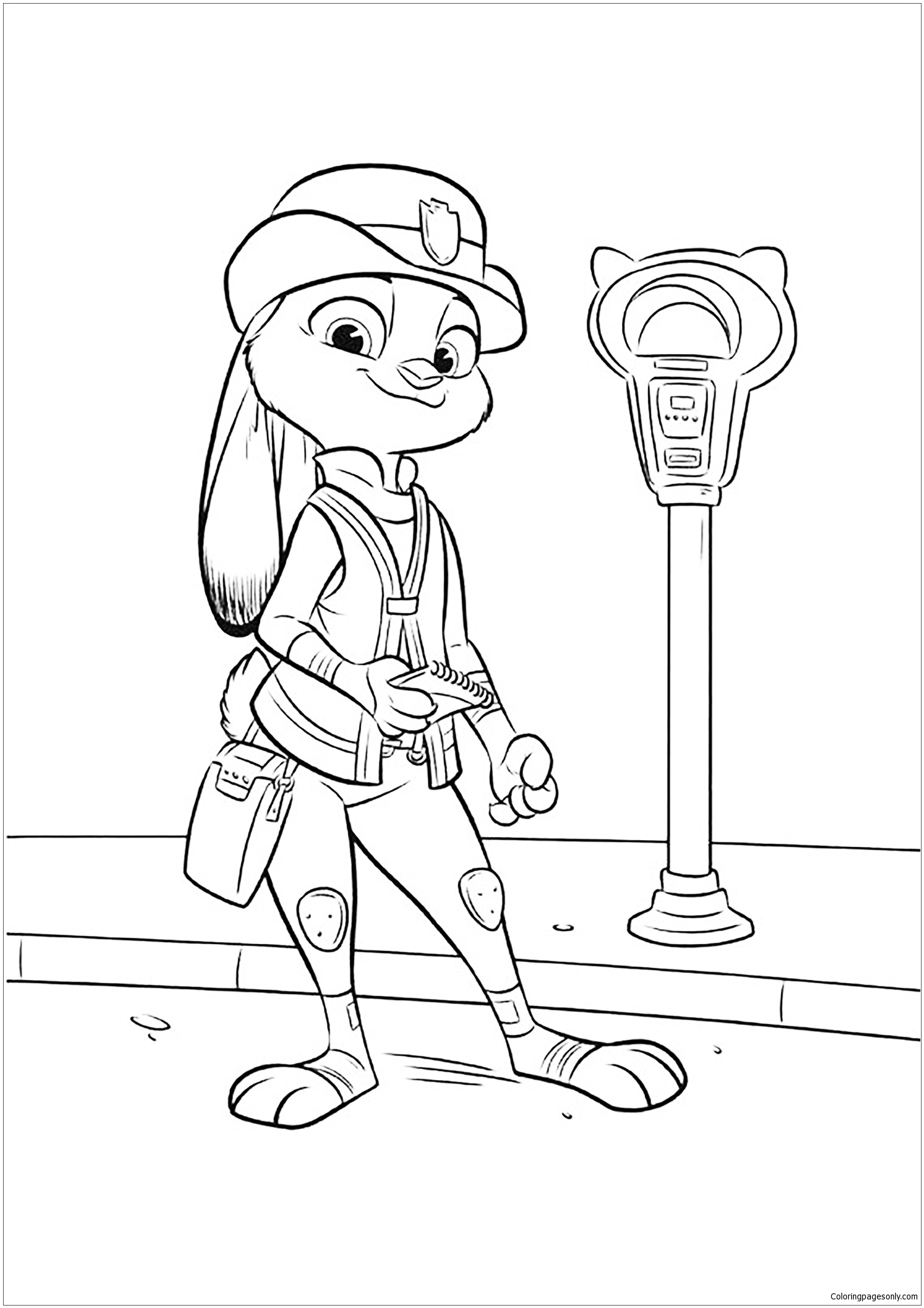 Zootopia 8 Coloring Page Free Printable Coloring Pages