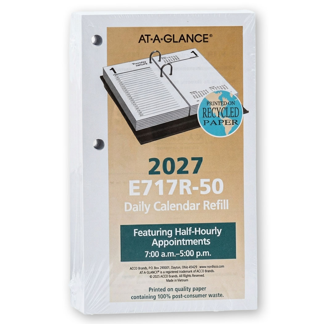 Home and classroom planning with 2027 At A Glance Calendar