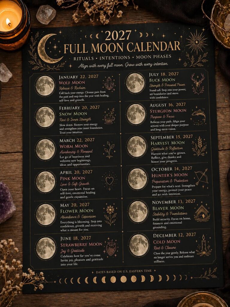 Laminated calendar pages laid out on a desk with pencil