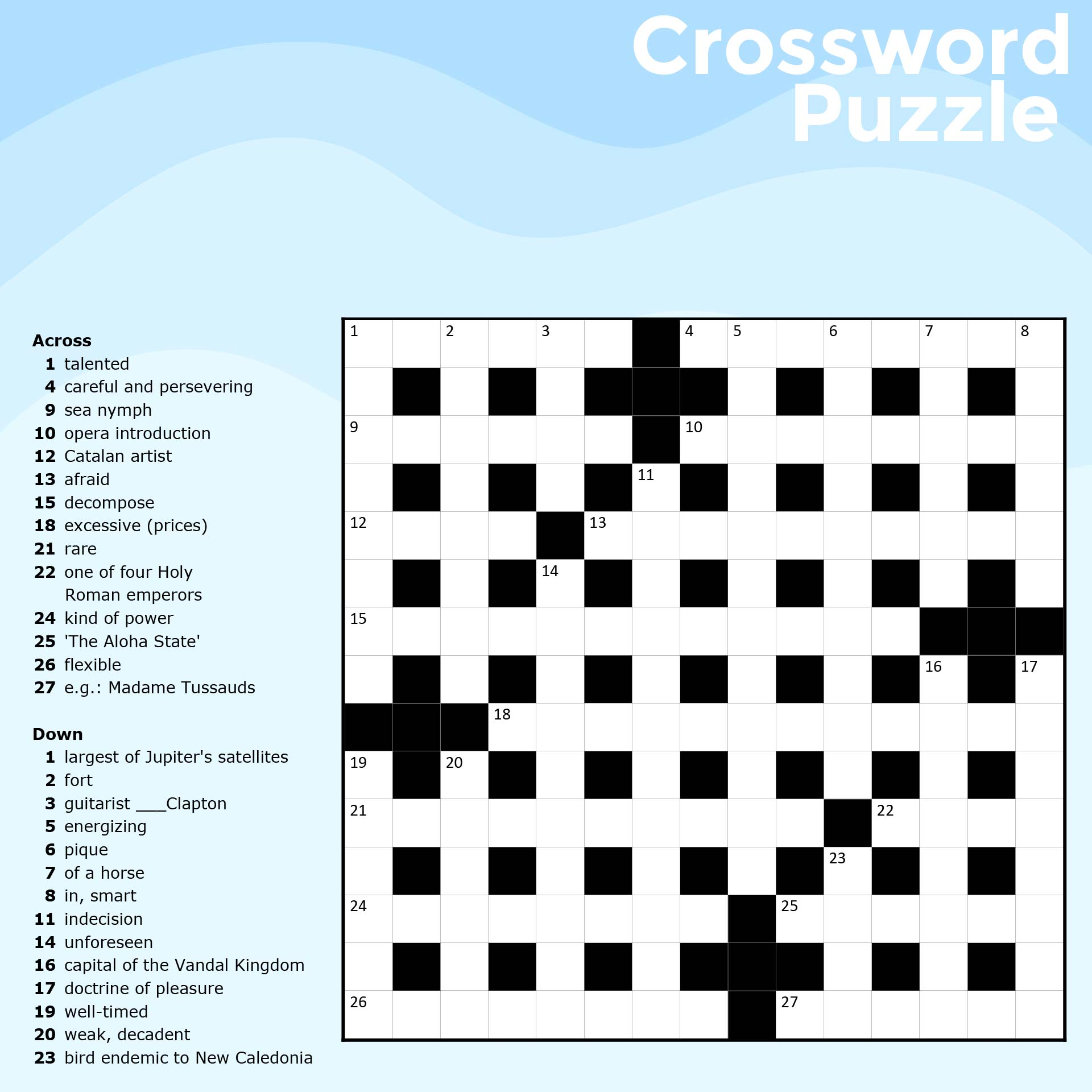 Aarp Printable Crossword Puzzles