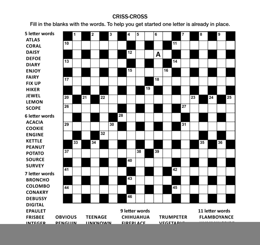 Adult Crossword Puzzles Printable Printable JD