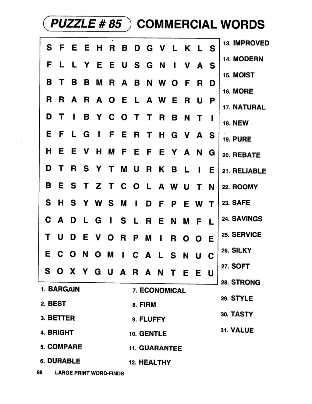Bestcrosswords Printable