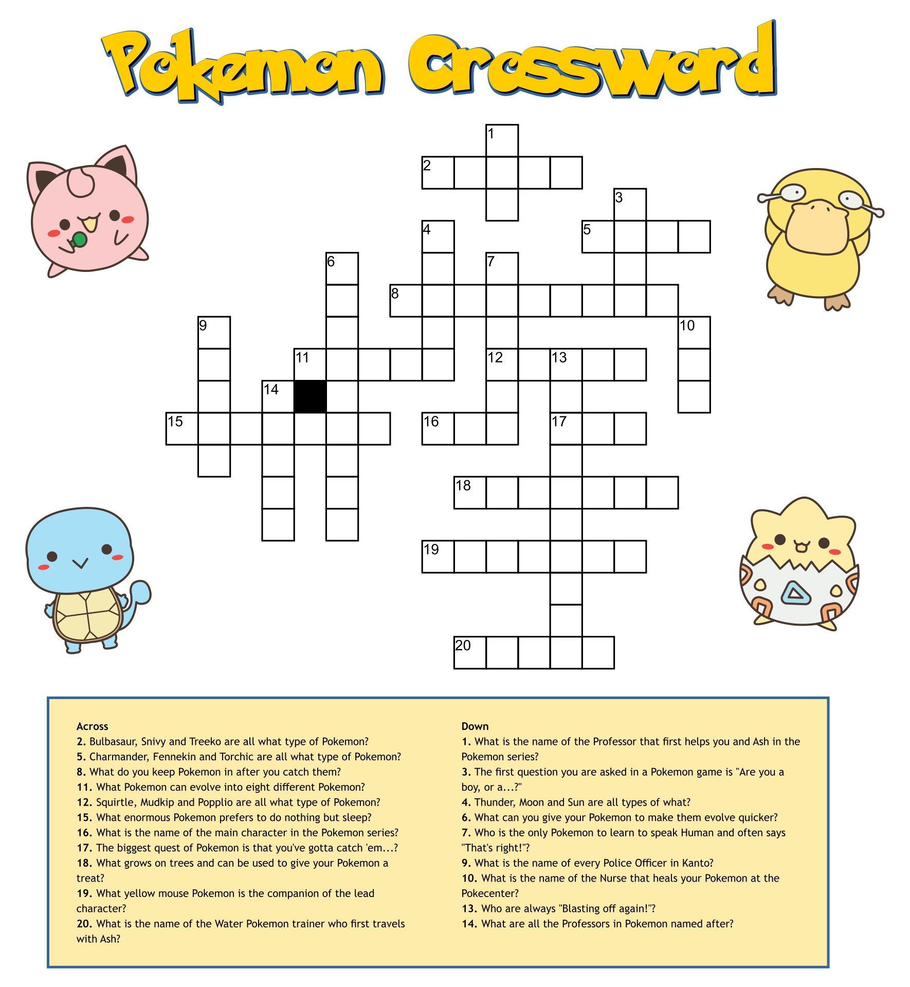 Blank Crossword Puzzle Template 10 Free PDF Printables Printablee