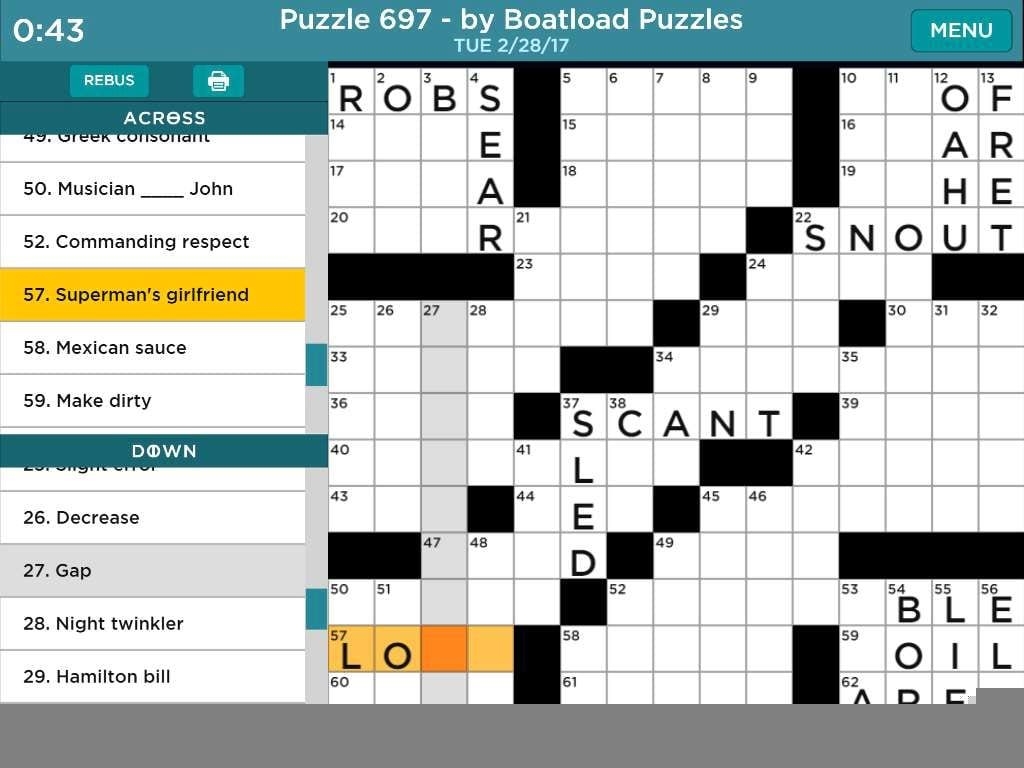 Daily Crossword Puzzle To Solve From Aarp Games Daily Printable 
