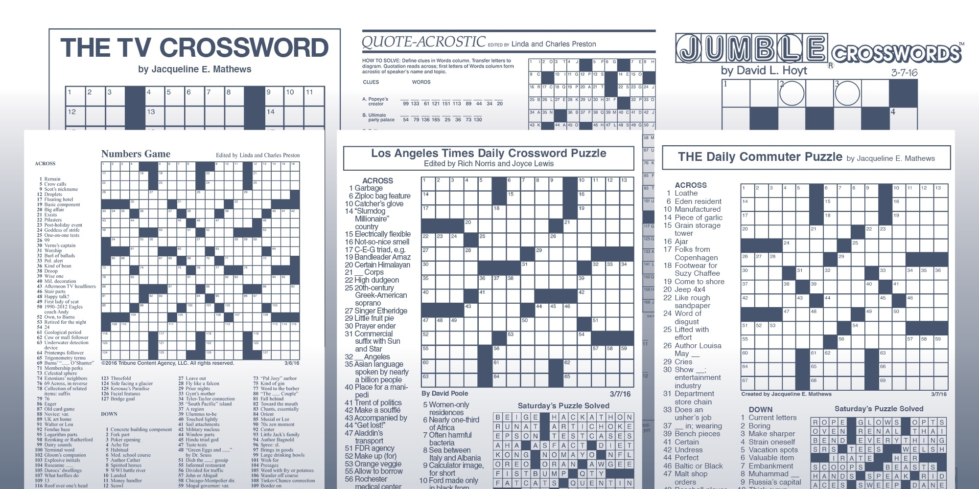Free La Times Crossword Printable Free Printable A To Z