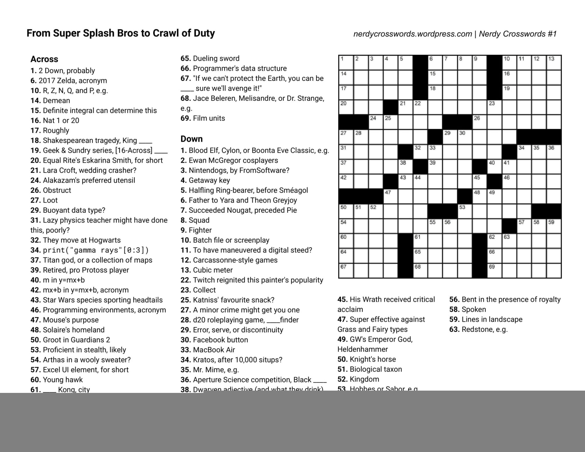 Free Printable Crosswords Usa Today Emma Crossword Puzzles