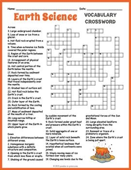 Free Printable Science Crossword Puzzle