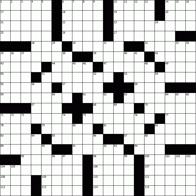 Mirroreyes Printable Crossword Puzzles
