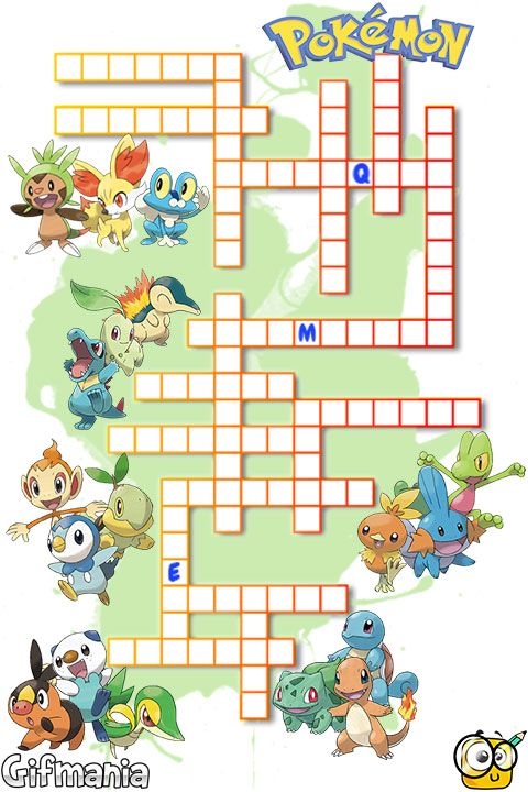 Pokemon Crossword Puzzles Printable Vrogue co