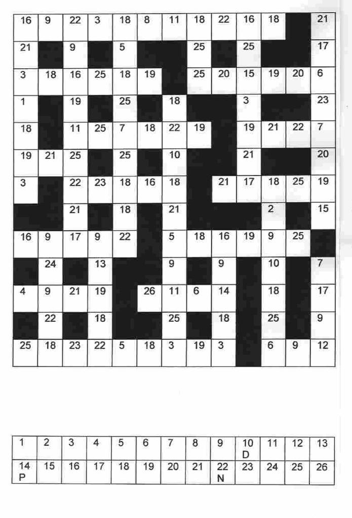 Printable Clueless Crossword Puzzles James Crossword Puzzles