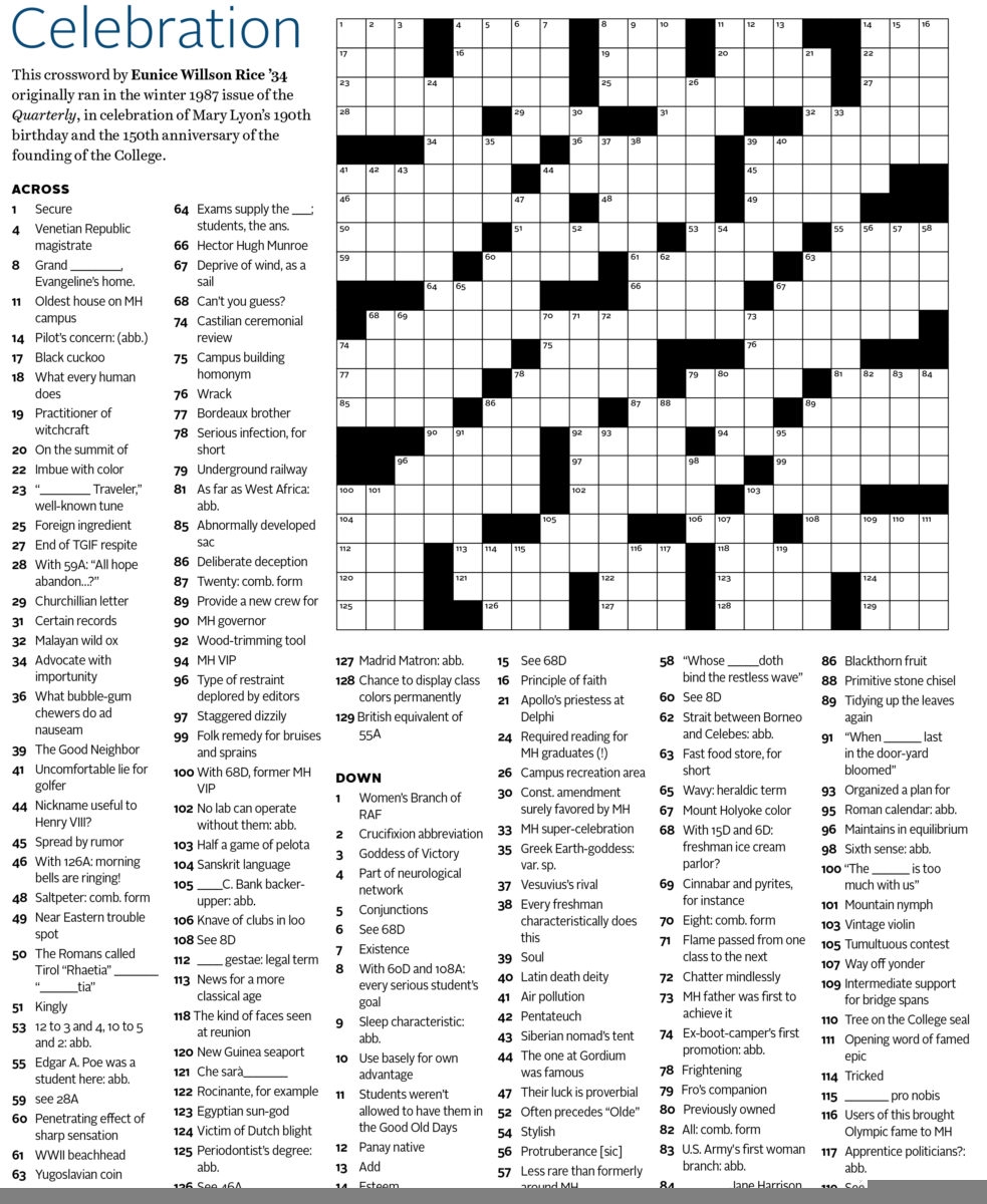 Printable Large Print Crossword Puzzles Printable JD