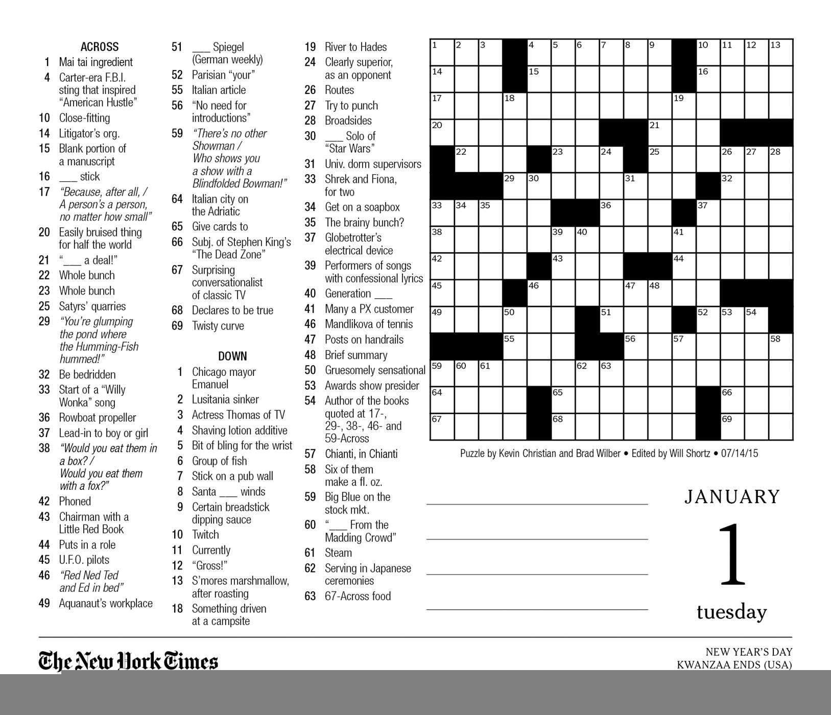 The New York Times Crossword Puzzles 2019 Day To Day Sudoku Printable