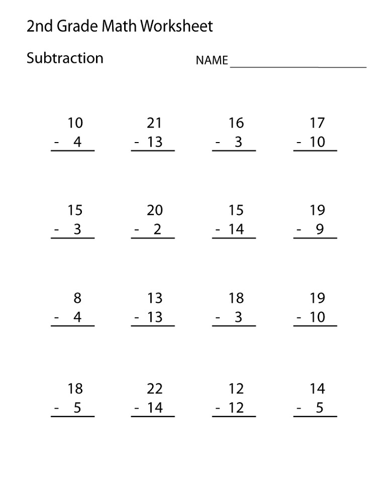 10 Free Printable Second Grade Worksheets Worksheets Decoomo