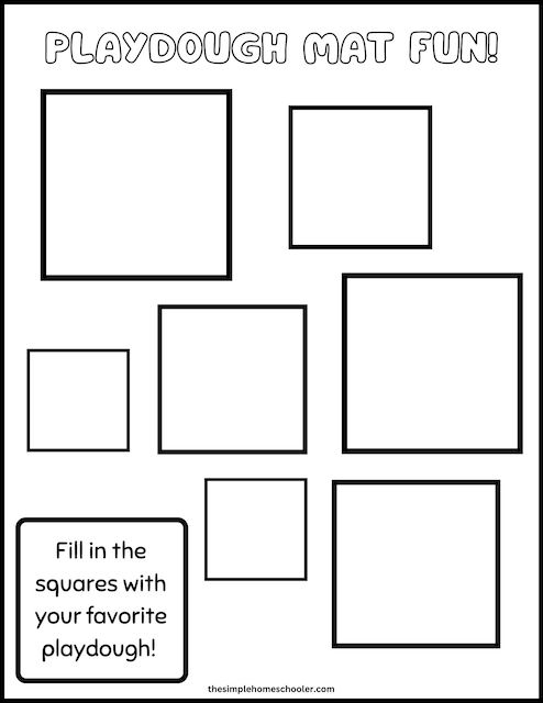 10 Free Square Shape Worksheets For Preschoolers Easy Print 