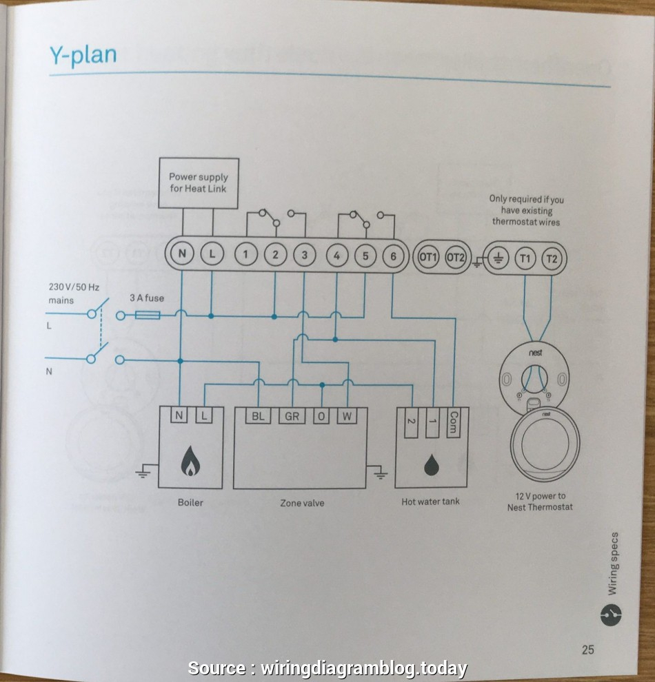 12 Wire Thermostat Wiring Diagram Wiring Diagram Nest Thermostat 