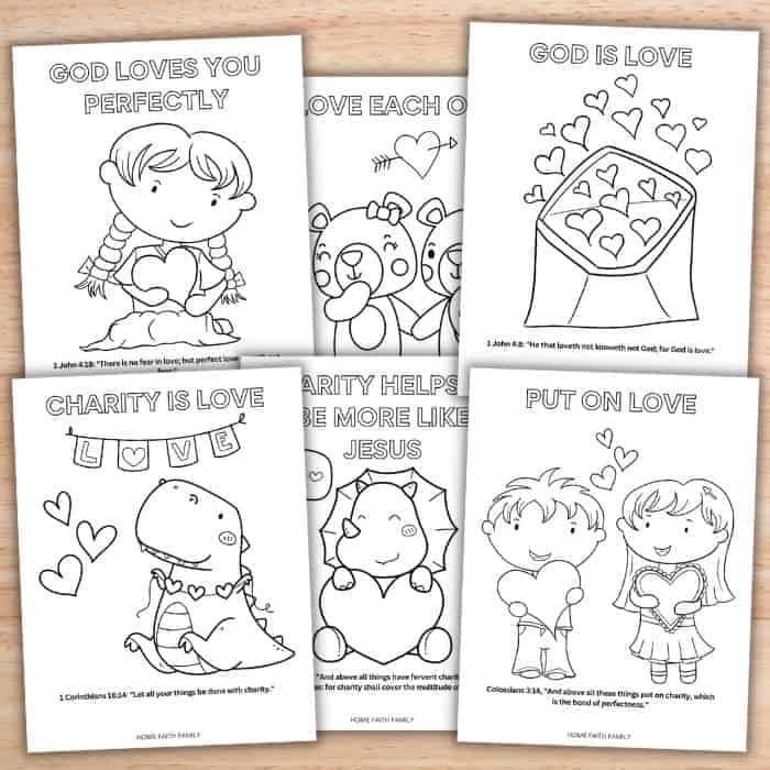 15 Free Christian Valentines Day Coloring Pages For Kids Home Faith 