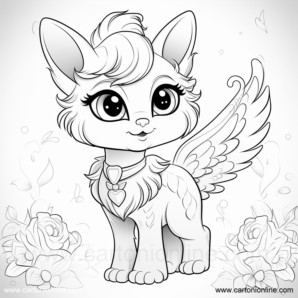 19 Unicorn Kitty Coloring Page DanaeKaris