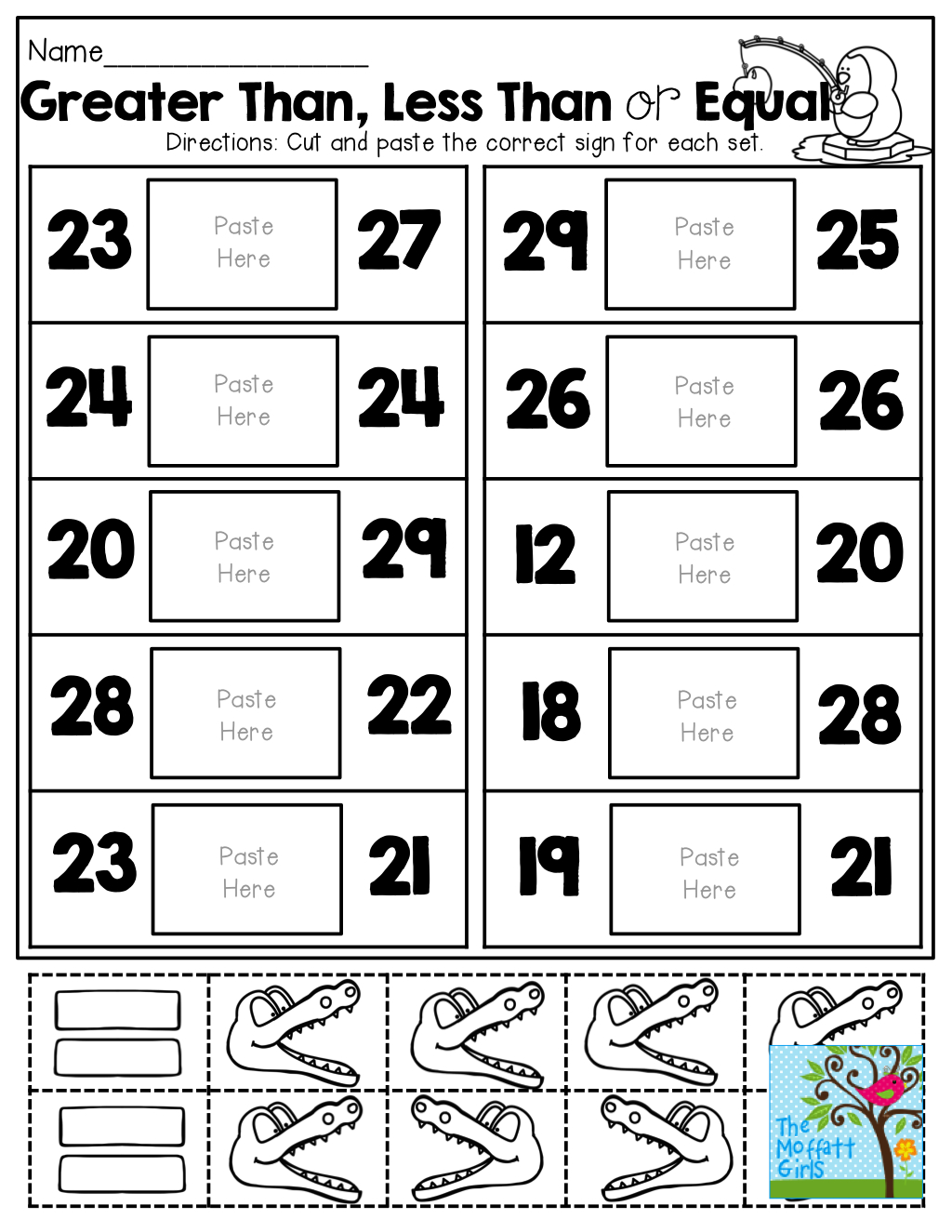 20 Greater Than And Less Than Worksheets Worksheets Decoomo
