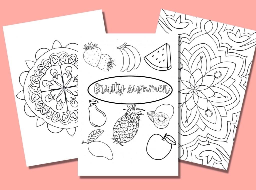 21 Procreate Coloring Pages To Help You De stress And Relax Artsydee 