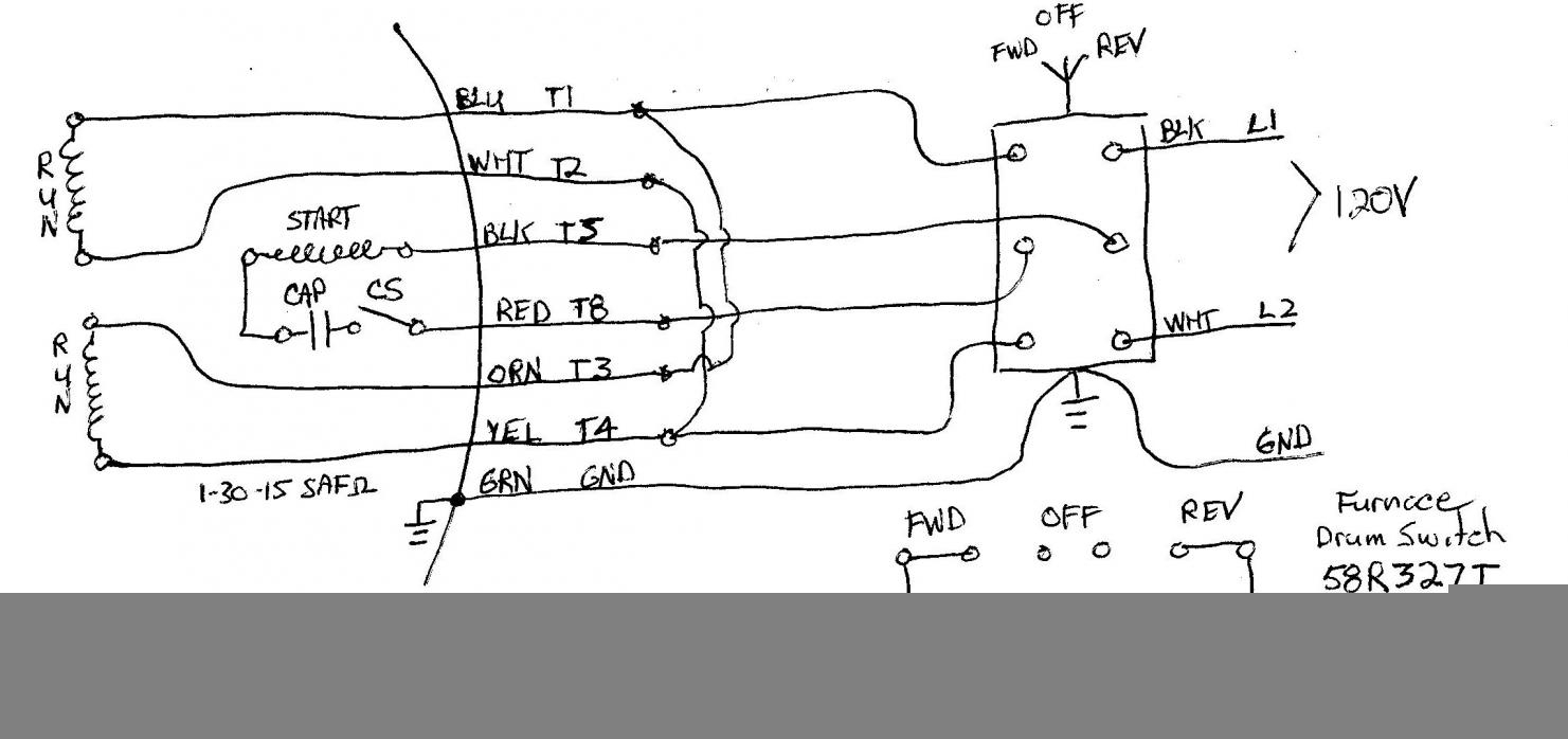 220 Single Phase Reversing Motor Wiring Diagram Manual E Books 