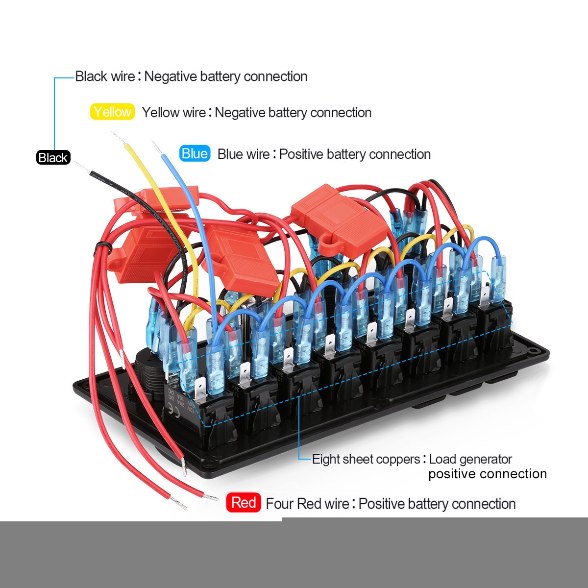 24V Boat Wiring Diagram Wiring Library 12V Switch Panel Wiring 