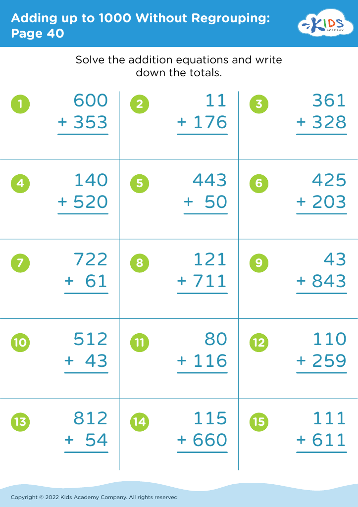 3rd Grade Math Worksheets Free Printable PDF Fun Coloring Math 