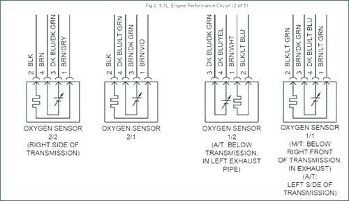 4 Wire Oxygen Sensor Diagram
