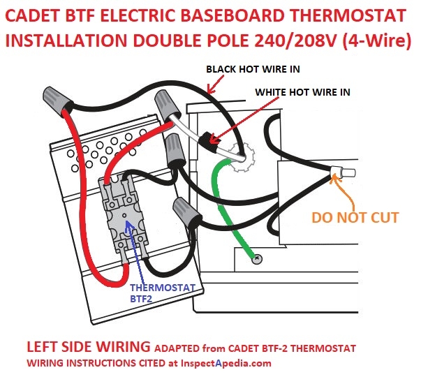 4 Wire Thermostat Wiring Diagram Wiring Diagram And Schematic Role