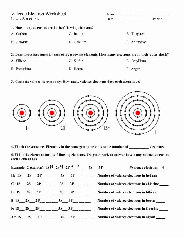 47 Electron Configuration Worksheet Answers