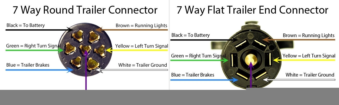 7 Way Round Trailer Plug Wiring Diagram Wiring Diagram