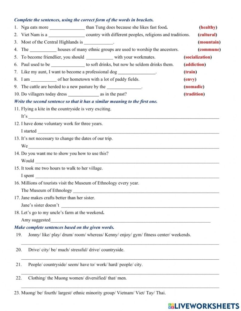 8th Grade Writing Worksheets Printable Worksheets