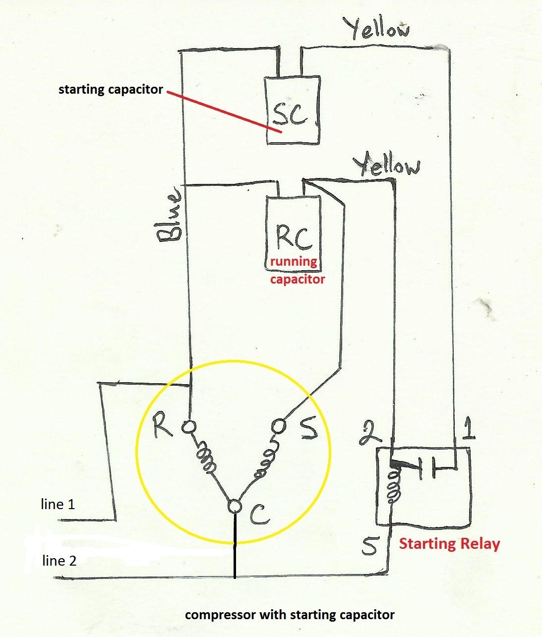 Air Compressor Capacitor Wiring Diagram Before You Call A Ac Repair 