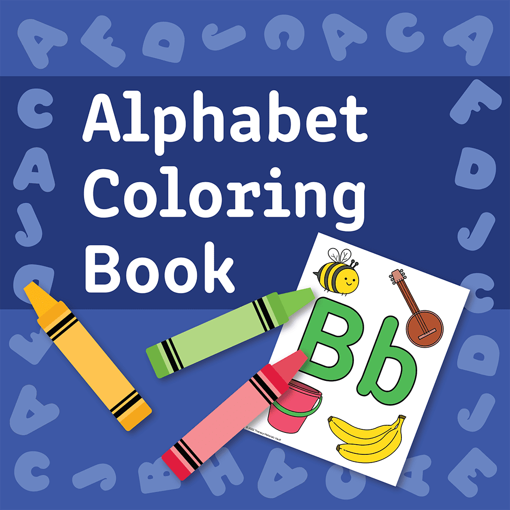 Alphabet Coloring Book TMV