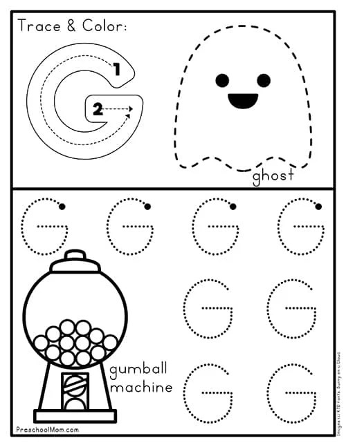 Alphabet Letter Hunt Letter G Worksheet MyTeachingStation 