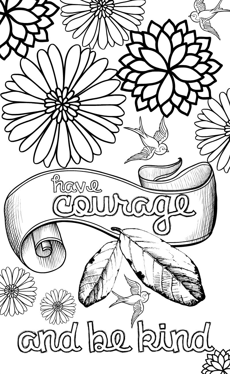 Anxiety Coloring Pages Coloring Home