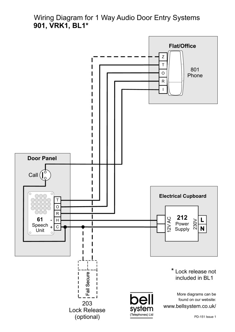 Bell Wiring Diagrams