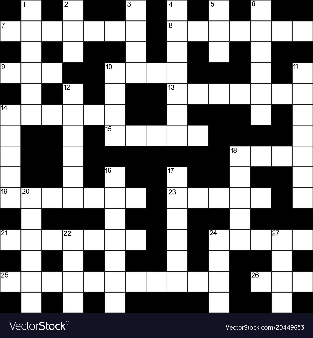 Blank Crossword Puzzle Grids Printable Printable Word Searches